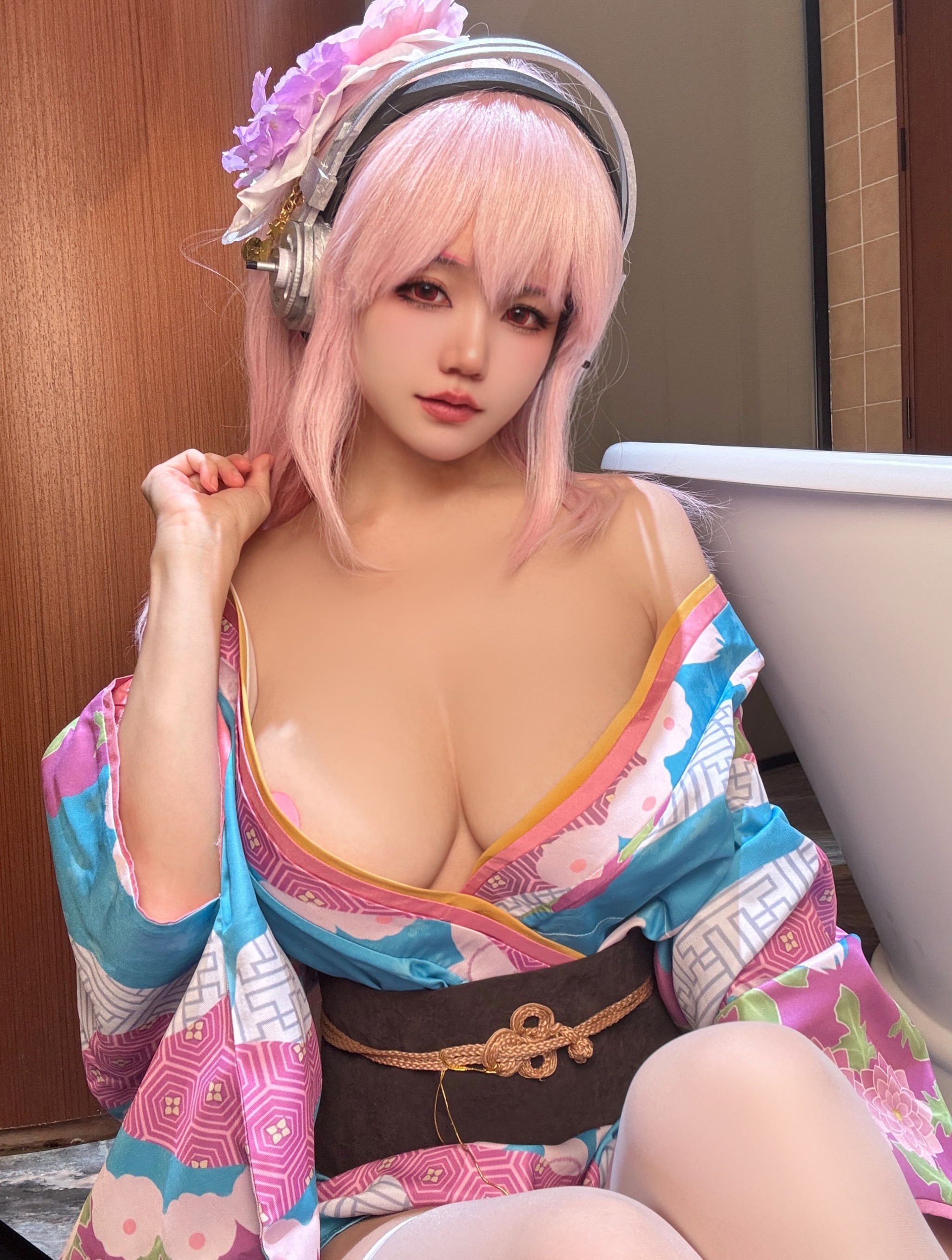 小仓千代w - NO.122 超级索尼子浴衣[55P]-XikXak